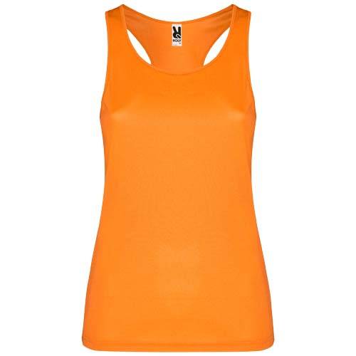 Débardeur publicitaire de sport pour femme Shura ROLY orange fluo